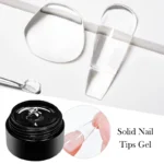 Solid Nail Tips Gel 10ml Transparent UV LED Function Gel Glue Adhesive Fake Nails Nail Extension Gel Soak Off Nail Art Varnish - Image 4