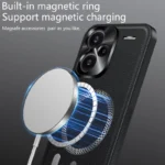 For Redmi Note 13 Pro+ Pro Plus Case Magnetic Elegant Leather Wear-Resistant Lens Fully Covered Non-Slip Grip Edge Cover Shell - Image 2