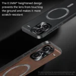 For Redmi Note 13 Pro+ Pro Plus Case Magnetic Elegant Leather Wear-Resistant Lens Fully Covered Non-Slip Grip Edge Cover Shell - Image 3