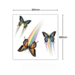 15 Pcs Butterfly Temporary Tattoos for Women Flower Fake Tattoo Waterproof Disposable Realistic Tattoo Stickers Body Makeup - Image 6