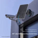 10W 5V Solar Panel IP Security Camera Charger USB-C Port Monocrystalline Portable Solar Panel Waterproof Lights - Image 3