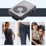 Portable Mini Mp3 Clip Card MP3 Music Player Mirror Card Clip High Quality Digital Music Media Playback Support SD TF Card - Image 6