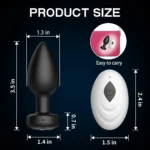 Anal Vibrator Wireless Remote Control Butt Plug Men Prostate Massager Female Vagina Masturbator for Adult Sex Toys Women Men Gay - Image 6