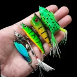 5pcs Minnow Popper soft Fishing Lure Set Wobblers For Pike Trolling Tackle Hard Bait Fake Crazy Bionic Artificial Baits Kit Sea - Image 3
