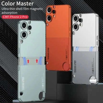 Ultra-thin Magnetic Connection Phone Case For Nothing CMF Phone 2 Pro Hard Camera Protection Cover