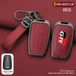 Zinc Alloy Car Key Case Cover Shell Auto Keychain Accessories For Toyota GR Prius Camry Corolla CHR C-HR RAV4 Land Cruiser Prado - Image 3