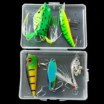 5pcs Minnow Popper soft Fishing Lure Set Wobblers For Pike Trolling Tackle Hard Bait Fake Crazy Bionic Artificial Baits Kit Sea - Image 2