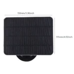 10W 5V Solar Panel IP Security Camera Charger USB-C Port Monocrystalline Portable Solar Panel Waterproof Lights - Image 6