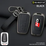 Zinc Alloy Car Key Case Cover Shell Auto Keychain Accessories For Toyota GR Prius Camry Corolla CHR C-HR RAV4 Land Cruiser Prado - Image 2