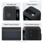 Silicone Case for Anker Zolo 25000mAh 165W Power Bank Portable Charger Protective Case Travel Carrying Case TF/SIM storage Bag - Image 4