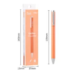 Deli Metal Gel Pen Rollerball Caneta ручка Ballpoint 0.5MM Signing Pens for Office Students Business Stationary Supplies - Image 5