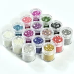 1 Bottle Caviar Nail Art Beads Decoration 24 Colors Micro Round Ball 0.6-1mm Nail Crystal Glass Beads 3D Nail Rhinestones #PG8/6 - Image 6