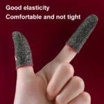 10pcs Mobile Game Fingertip Gloves For PUBG Gamer Sweatproof Anti-slip Touch Screen Finger Sleeve Breathable Gaming Finger Cover - Image 4