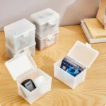 1PCS Card Holder Transparent Idol Kpop Albumes Photo Storage Photocards Small Card Collection Organizer Box Case Container - Image 3