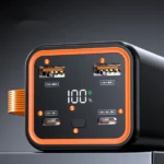 4 Slots 21700 Battery Power Bank Case Fast Charge For Mobile Phone Charging Soldering DIY Battery Storage Boxes With LCD Display - Image 3