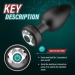 Remote Wireless Control Anal Vibrator Butt Plug Male Prostate Massager Female Vagina Masturbator for Adult Sex Toys Women Gay - Image 5