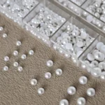 12grids Half Round Pearls Beads 3D Nail Charms 1.5/2/2.5/3/4/5mm White Flatback Pearls Nail Jewelry Nail Craft Pearl Rhinestones - Image 2