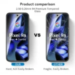 8 In 1 Clear Crystal 9H Tempered Glass Case For Google Pixel 9a 5G Screen Protector Camera Glass Googe Pixel9a Pixle 9a 9 a a9 - Image 6