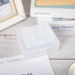 Frosted Flip Storage Box Photocards Small Card Storage Box Desk Organizer Box Classification Box Jewelry Storage Case Container - Image 3