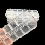 1/3/5PCS 12 Grids Plastic Organizer Holder For Nail Art Stone Jewelry Accessory Storage Box Bead Decoration Collector Tool - Image 2