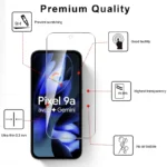 8 In 1 Clear Crystal 9H Tempered Glass Case For Google Pixel 9a 5G Screen Protector Camera Glass Googe Pixel9a Pixle 9a 9 a a9 - Image 4