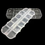 1/3/5PCS 12 Grids Plastic Organizer Holder For Nail Art Stone Jewelry Accessory Storage Box Bead Decoration Collector Tool - Image 6