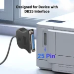 USB Male to IEEE1284 DB25 Female 25Pin Parallel Port Print Converter Cable LPT Device Adapter Cord for PC Old Printer - Image 6