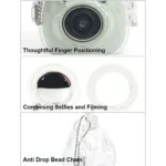 For Fujifilm instax Pal Protective Case Transparent Smart Camera Cover Crystal Anti-scratch Photography Genie Selfie Mirror - Image 2