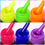 7ML Fluorescent Color Gel Nail Polish Summer Neon Gel Semi Permanent Varnishes Nail Art Manicure Soak Off LED UV LED Gel Polish - Image 4