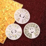 Multi-Size Glass Nail Rhinestones For Nails Art Decorations Crystals Strass Charms Partition Mixed Size Rhinestone Set - Image 4