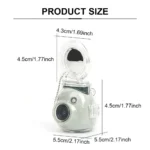 For Fujifilm instax Pal Protective Case Transparent Smart Camera Cover Crystal Anti-scratch Photography Genie Selfie Mirror - Image 6