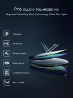 CLLOIO Polarized Lens 1.56 1.61 1.67 Myopia Hyperopia Sunglasses Lens Prescription CR39 Resin Aspheric Anti-Glare Glasses Lenses - Image 2