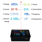 KWS-AC301 Wattmeter Power Meter Voltmeter AC 50-300V Voltage 50-60HZ Power Analyzers LED AC Electricity Meter 0-20/100A Detector - Image 2