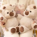 Wholesale Cuddly Plush Toys Cattle High Quality Fluffy Sitting Pose Doll Warm Cozy Children Companion Xmas Gift Home Decor Gift - Image 3