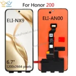 Original 6.7" OLED For Huawei Honor 200 LCD ELi-NX9 Display Screen Touch Digitizer For Honor 200 Lcd Screen Display Replacement