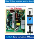 A New PCB Motherboard for ECO 6.2KW4.2KW SP-4.2KVA 7KVA VM IV 4KW 11KW Hybrid Inverter 6KW 24V48VDC ON OFF Solar Hybrid Inverter - Image 3