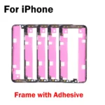 1pcs For iPhone X XS max 11 12 13 14 15 16 17 Air Mini Pro Max Front Bezel LCD Middle Frame with Adhesive Holder Housing Repair - Image 2
