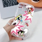 Cool Girl P-Powerpuffs Phone Case for Xiaomi Redmi Note 15 14 13 12 12S 11 Pro Plus 15 15C 14C 13C 12C 4G 5G 3D Wave Soft Cover - Image 6