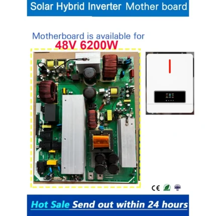 A New PCB Motherboard for ECO 6.2KW4.2KW SP-4.2KVA 7KVA VM IV 4KW 11KW Hybrid Inverter 6KW 24V48VDC ON OFF Solar Hybrid Inverter