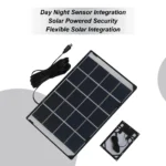 Solar Panels 30W 5V Portable Adjustable Mount Power Bank Outdoor Security Camera Charging Panel for Phones Lantern Fan Power - Image 3