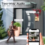 6MP WiFi PTZ Camera Outdoor Tri Lens Motion Detection IP66 Waterproof Network Wireless Surveillance Camera - Image 4
