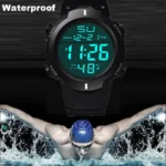 Men Sport LED Watches Top Brand Men Digital Clock Multi-Functional Rubber Man Fitnes Athlete Timekeeping Electronic Watch Reloj - Image 4