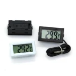 Micro LCD digital thermometer hygrometer indoor convenience temperature sensor hygrometer instrument with cable - Image 6