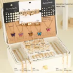 104 Pcs/Set Fashion Metal Pearl Zircon Earrings Butterfly Necklaces Bracelets Rings Combinations Jewelry Sets For Women's Gifts - Image 6