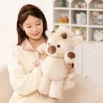 Wholesale Cuddly Plush Toys Cattle High Quality Fluffy Sitting Pose Doll Warm Cozy Children Companion Xmas Gift Home Decor Gift - Image 5