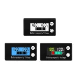 DC8-100V LCD Digital Meter 6133A Battery Capacity Indicator Lithium Ion Iron Phosphate Battery 12V 24V 36V 48V 60V 72V Voltmeter