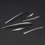6 pcs SUS304 Stainless Steel Rear Fog Light Garnish Taillights Cover Molding Trim Accessories for Toyota Prius XW50 2015-2017 - Image 4