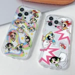 Cool Girl P-Powerpuffs Phone Case for Xiaomi Redmi Note 15 14 13 12 12S 11 Pro Plus 15 15C 14C 13C 12C 4G 5G 3D Wave Soft Cover - Image 5