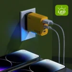 240W GaN USB C Charger 5 in 1 Fast Charging Phone Charger Power Adapter For iPhone Samsung Xiaomi Type C EU/US Plug Wall Charger - Image 3