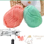 Electric Carpet Tufting Gun Hand Gun Carpet Weaving Flocking Machines Loop Pile Cut Pile - Image 6